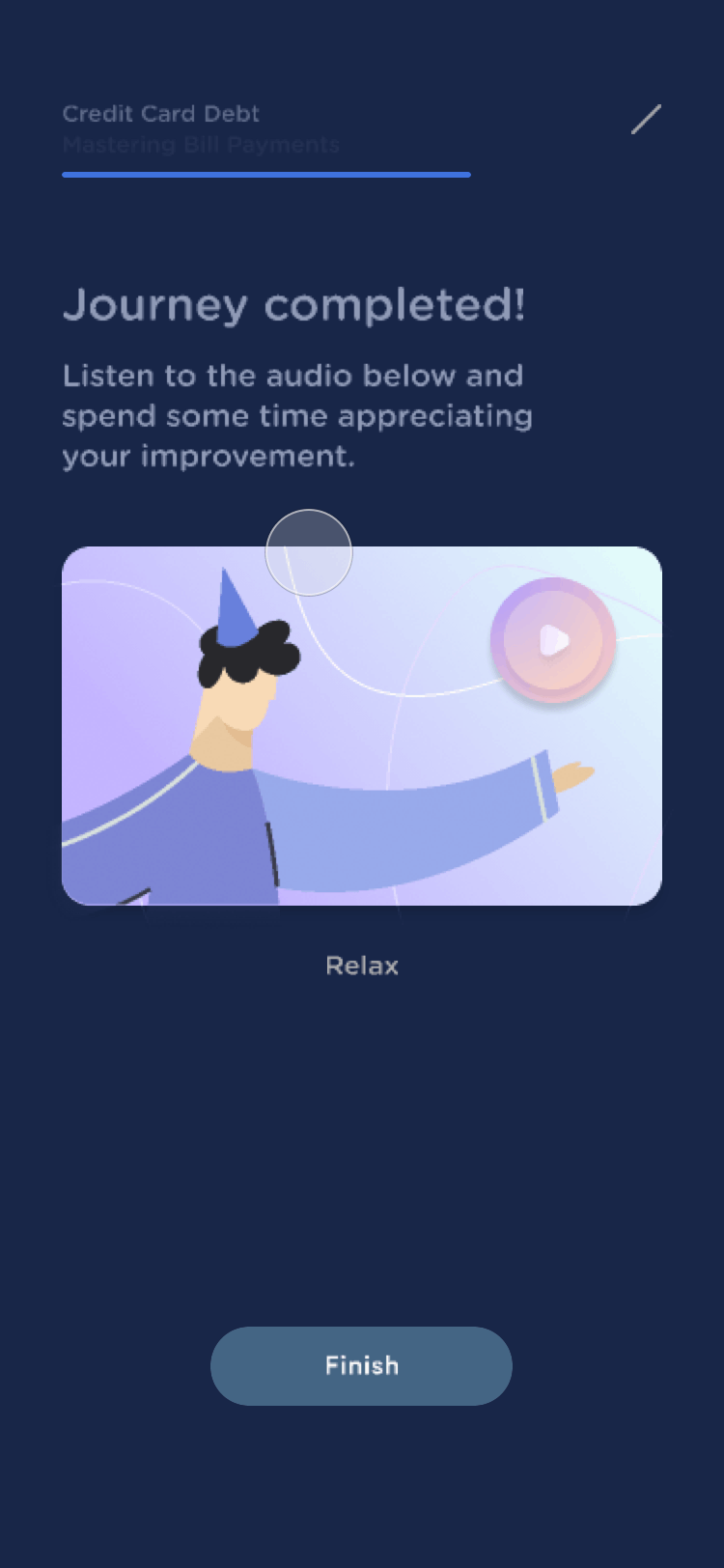 I Feel Less Stressed feature