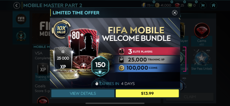 Redesigned welcome bundle